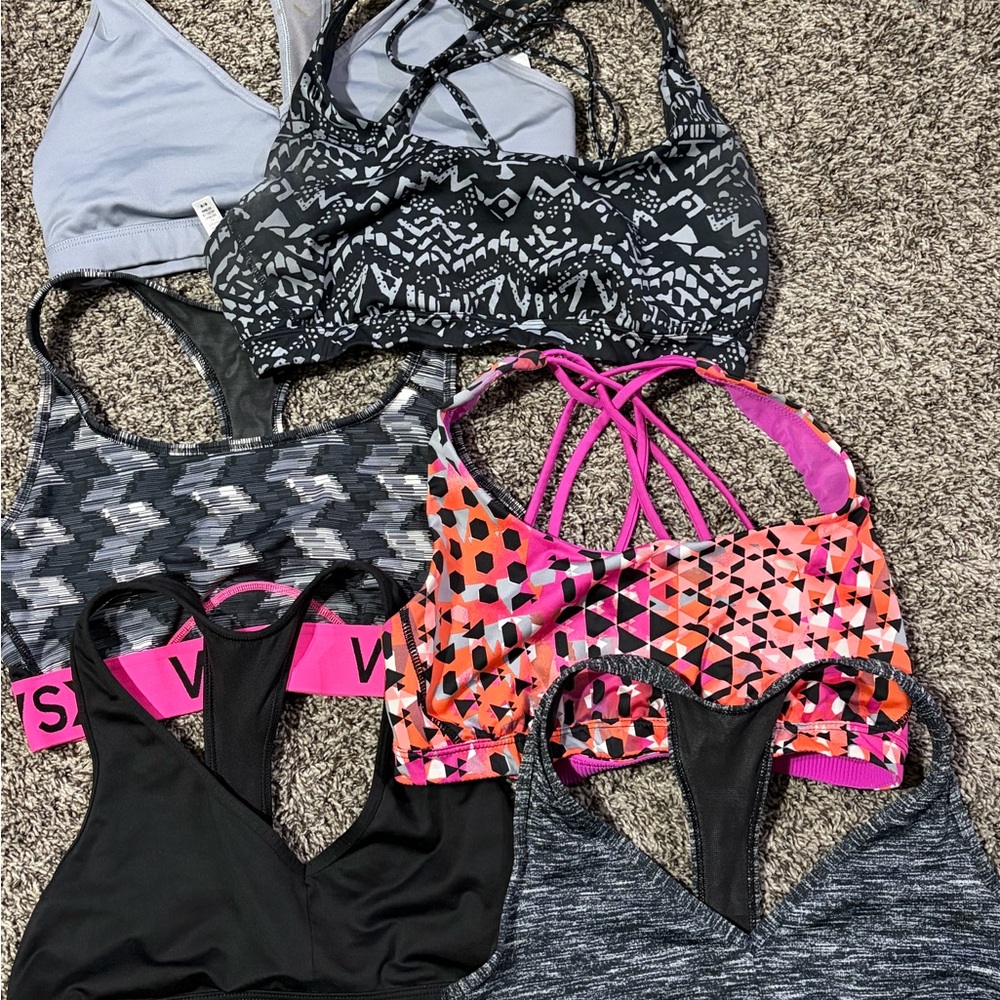 Victoria's Secret Multi-Color Sports Bras Collection